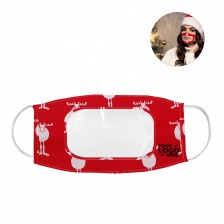 Christmas Lip Language Mask